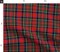 Stuart Tartan Plaid Clan Kilt Scotland Custom Printed Fabric by Spoonflower Various Fabrics by the Yard or Fat Quarter 6003465